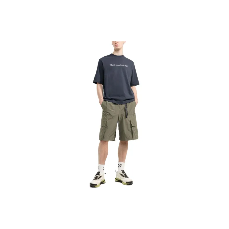 OFF WHITE 'Outfit Came From Italy' Print T Shirt-1
