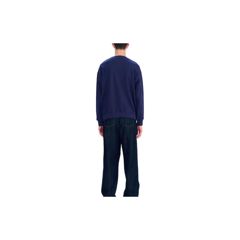 MARITHE FRANCOIS GIRBAUD SS24 Sweatshirt Unisex Marine Blue-4