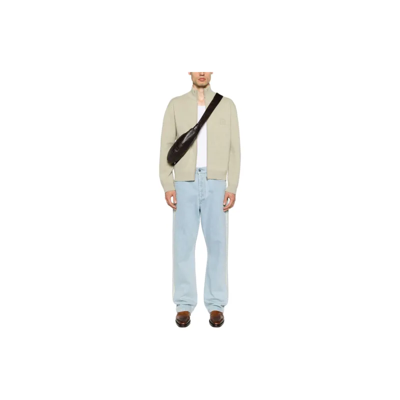 NANUSHKA Zip up Merino Cardigan-1