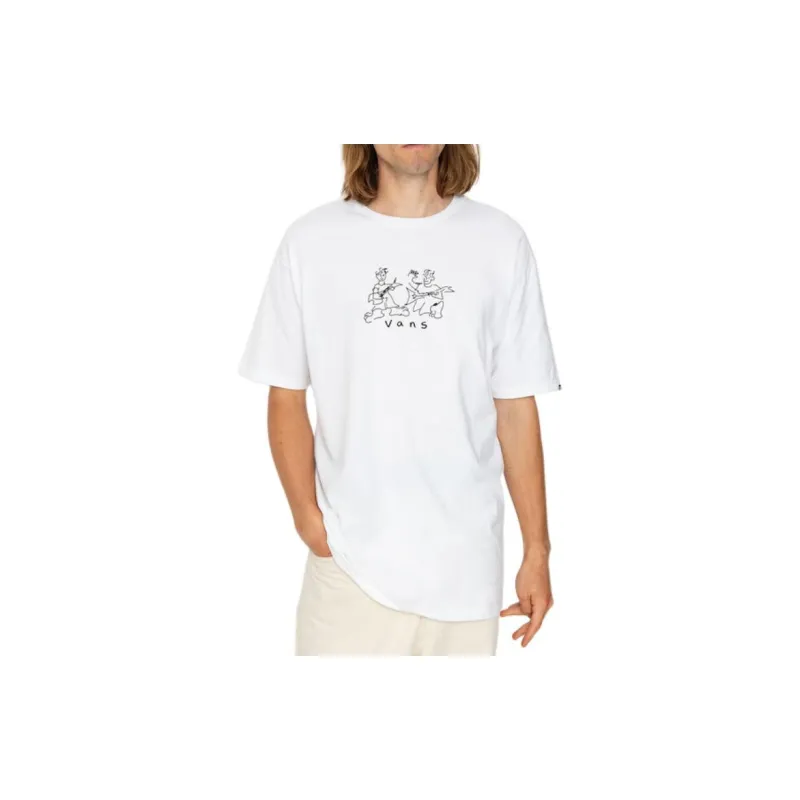 Vans Nick Michel Collaboration T Shirt Unisex White-2