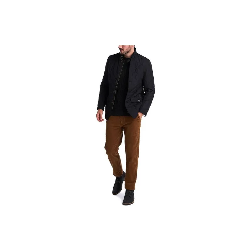 BARBOUR FW23 Barbour Hose Neuston Stretch Cord Casual Pants Men's Dark Brown-1