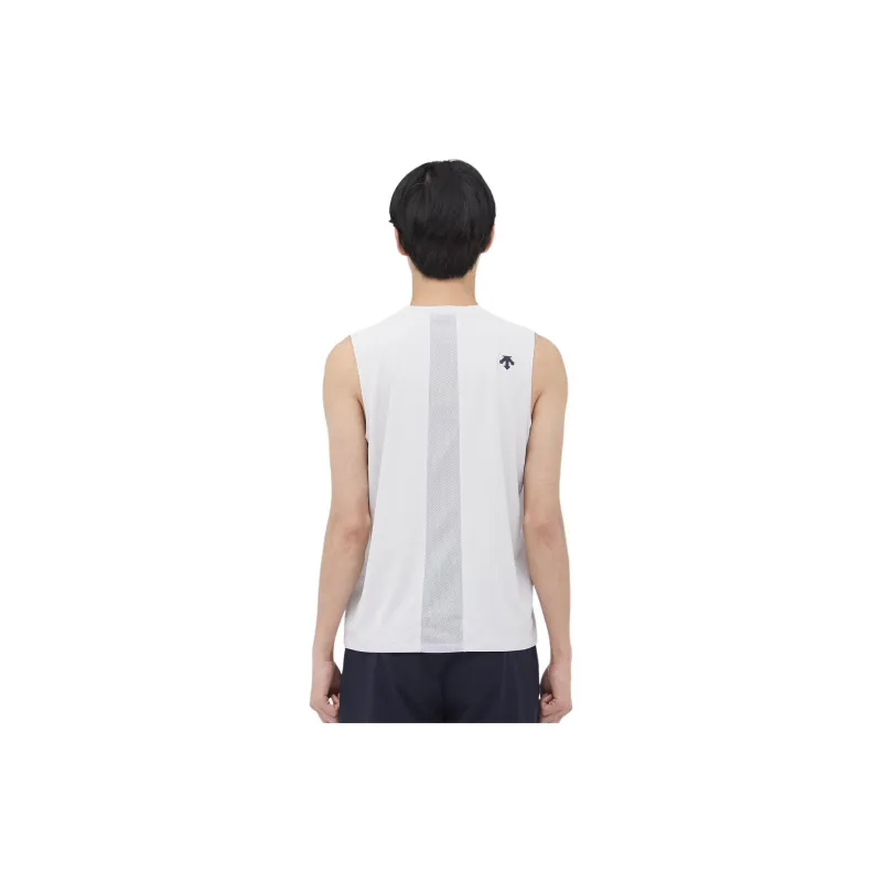 DESCENTE Shirt Men's Regimental Blue-8
