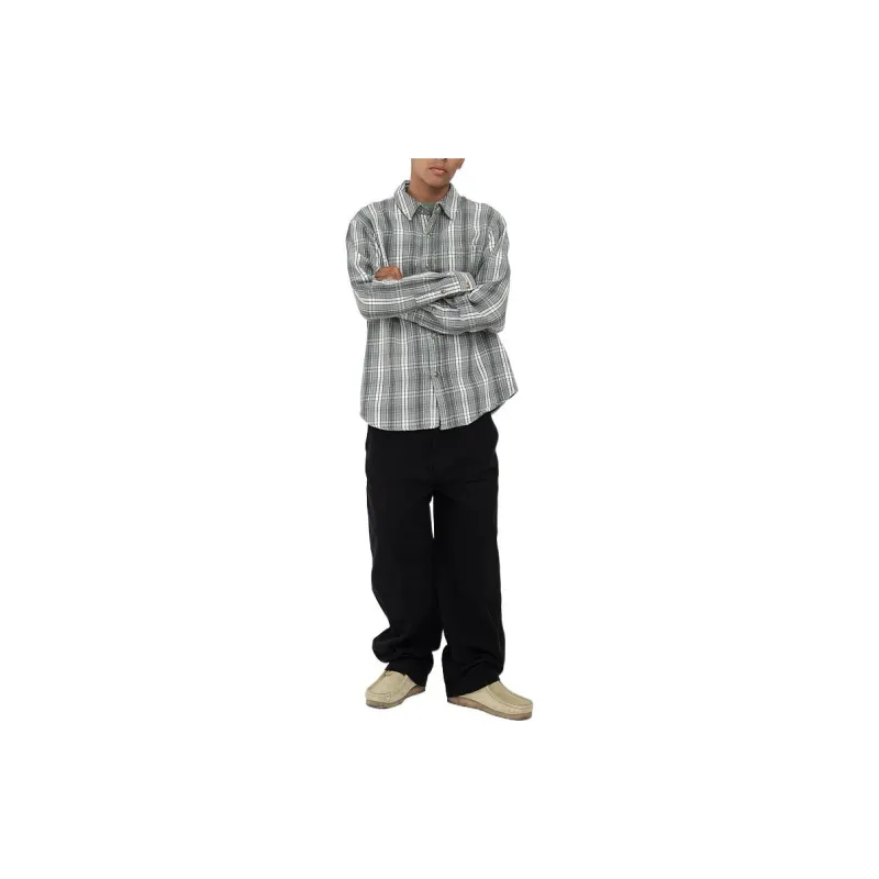 Stussy Beach Plaid Shirt-7