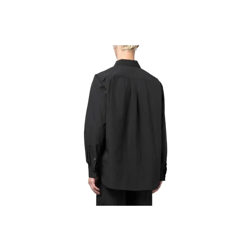 Sacai Long sleeved Zip up Shirt-1