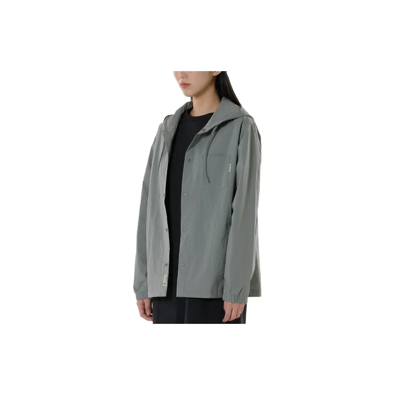 Snow Peak Windbreaker Jackets Men Green-3