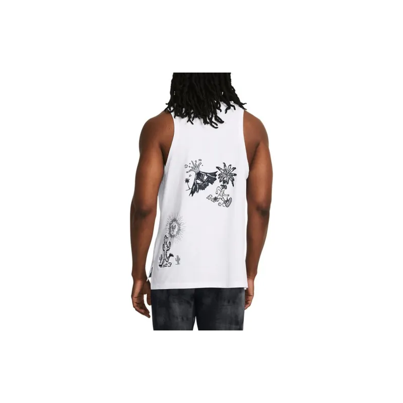 Under Armour Tank Top Men's White-3