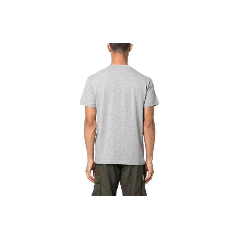 STONE ISLAND Logo patch Short sleeve T shirt-3