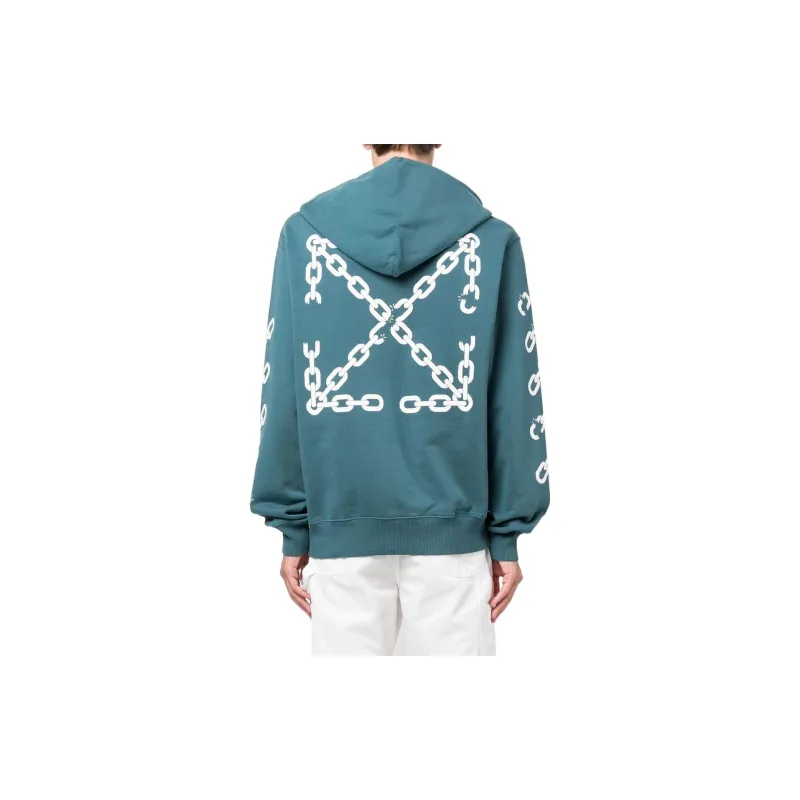 OFF WHITE Sweatshirts Men Blue-1