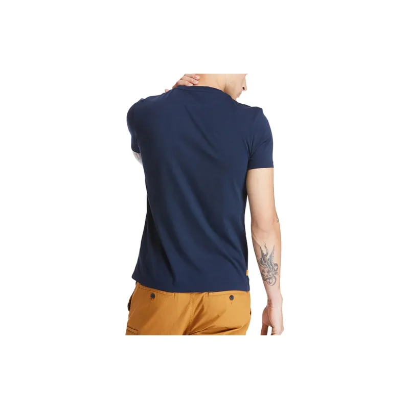 Timberland T Shirt Men's Dark Royal Blue-4
