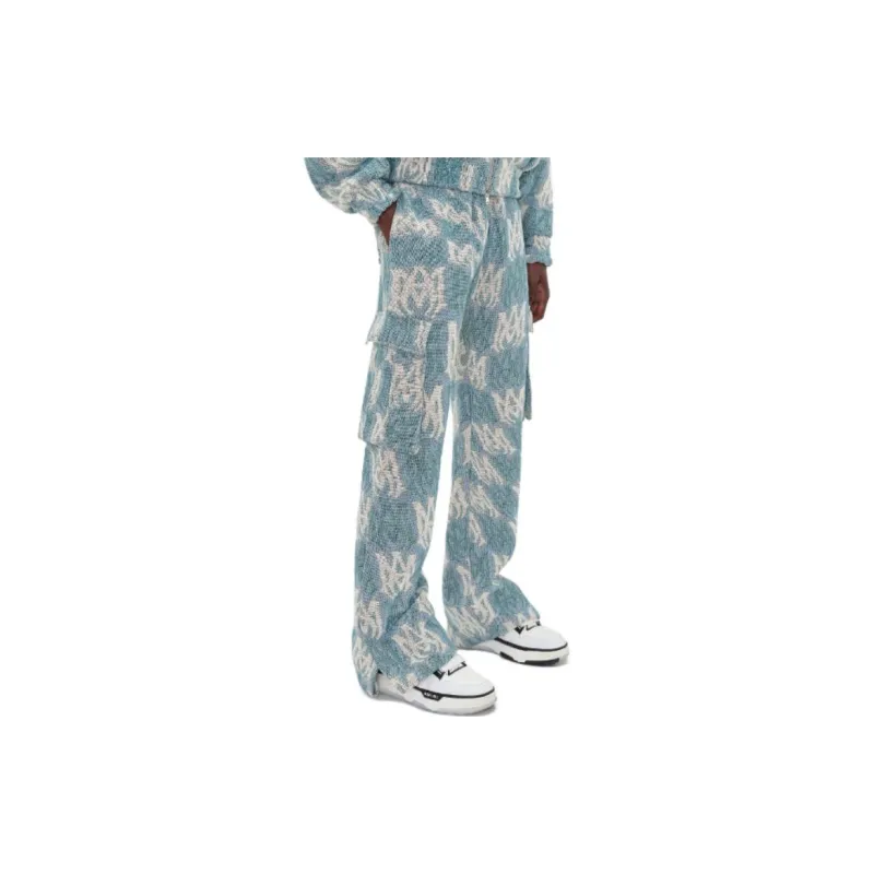 AMIRI Tapestry Cargo Flare Pants-2