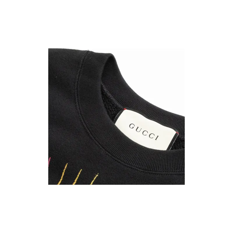 GUCCI Sweatshirts Unisex Black-5