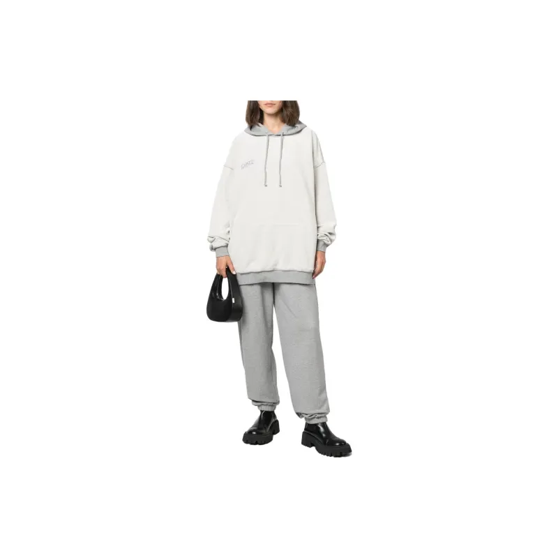 Vetements Knitted Sweatpants Unisex Gray-4