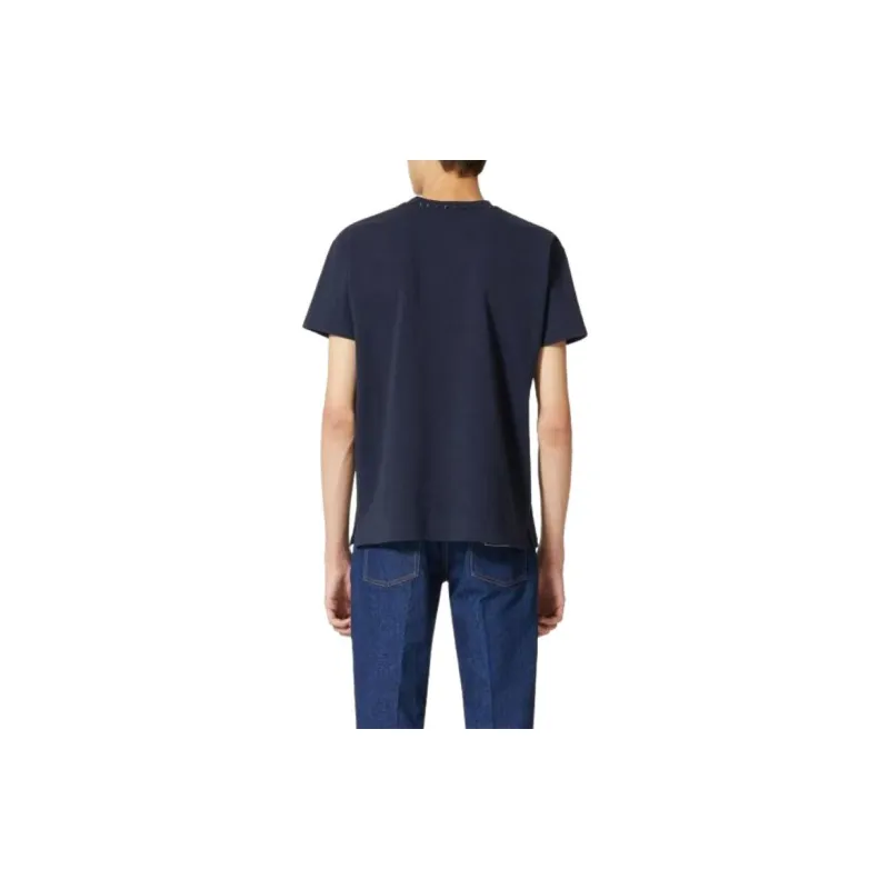 Valentino Untitled Studded Short Sleeved T Shirt-3