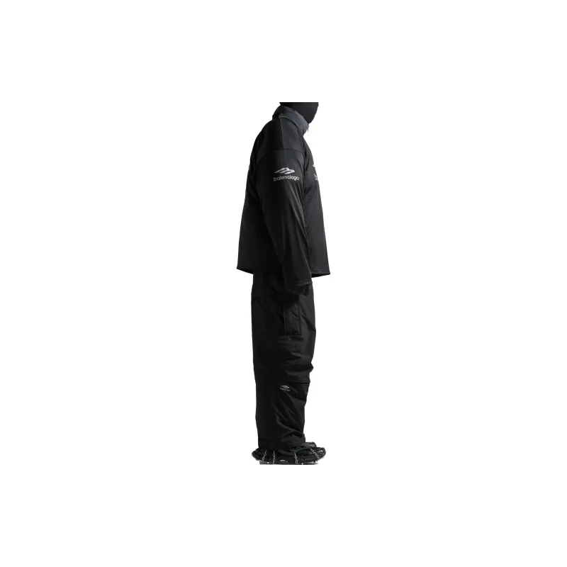 Balenciaga FW24 T Shirt Men's Loose Fit Style Black-5