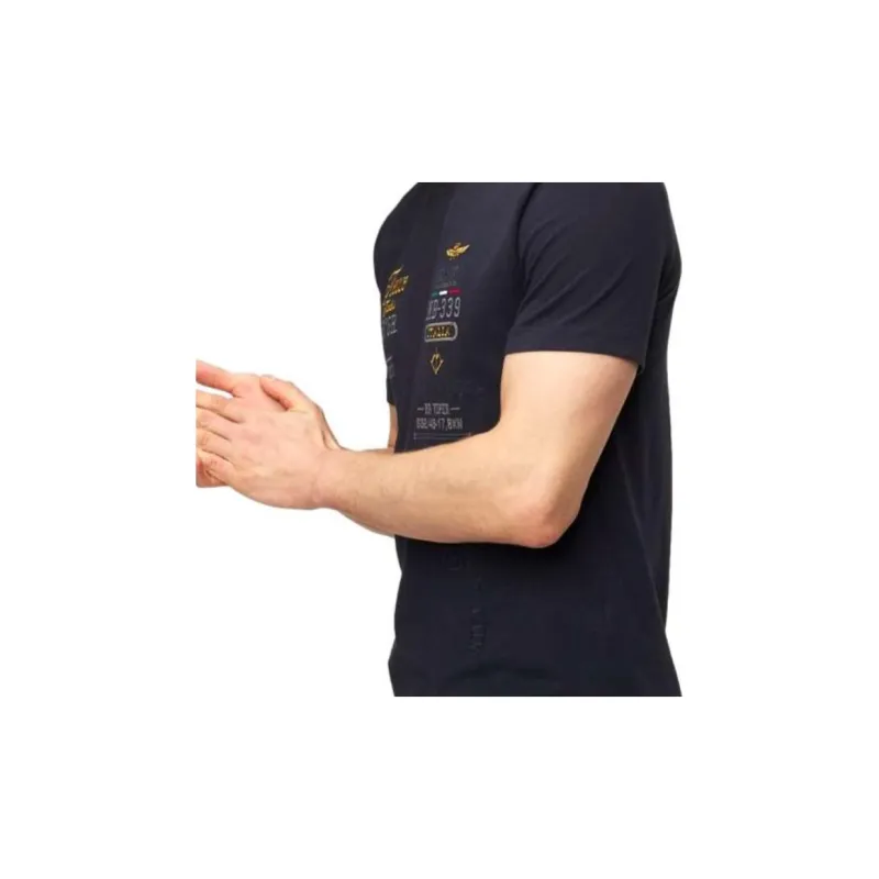 AERONAUTICA MILITARE SS24 T-Shirt Men's Marine Blue-4
