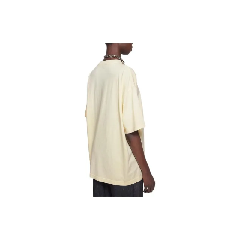 Acne Studios Blurred Logo Relaxed Fit T Shirt-3