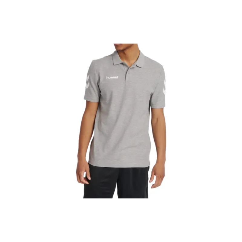 Hummel HMLGO COTTON POLO Polo Shirt Men's Gray-4