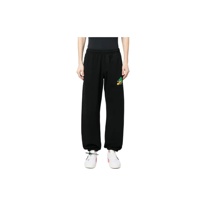 OFF WHITE Brush Arrows Slim Track Sweatpants-2
