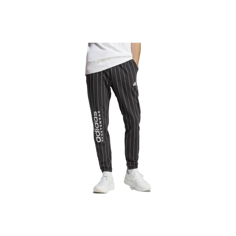 Adidas Pinstripe Fleece Pants-1