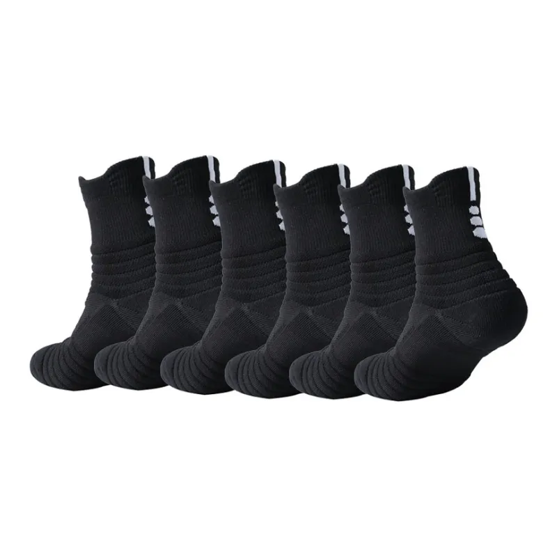 Brute Rabbit Basketball Socks Men's 3 Pack Available In Three Colors-64