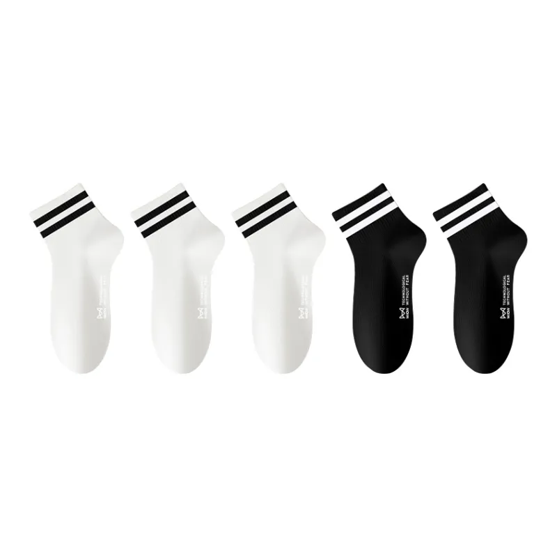 MIIOW Mid Calf Socks Women's 5 Pack-14