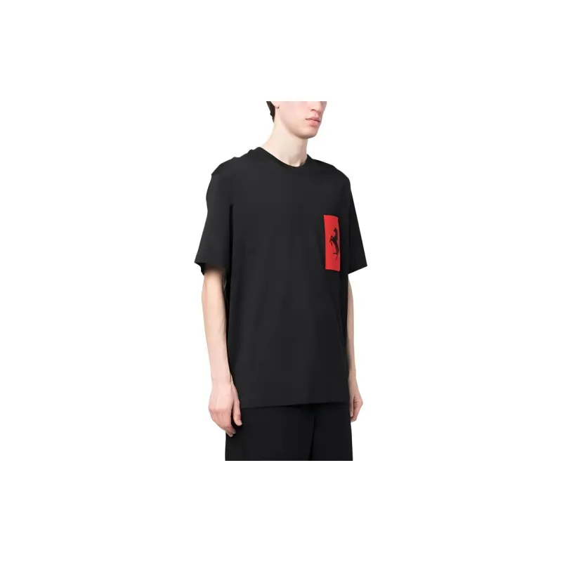 Ferrari T-Shirts Men Black-3