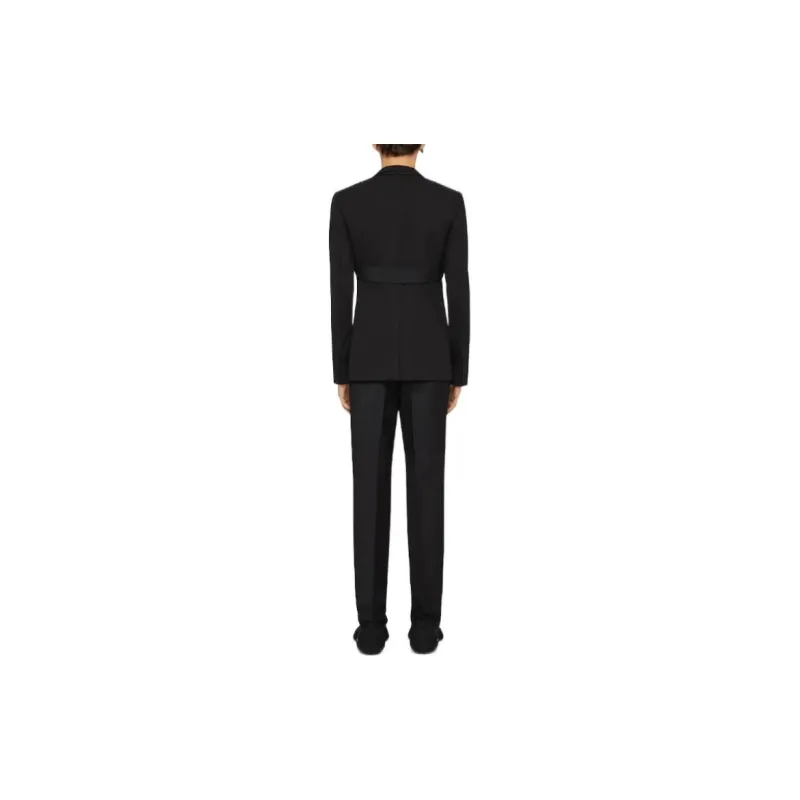 Givenchy U Lock Buckle Single Breasted Blazer-2