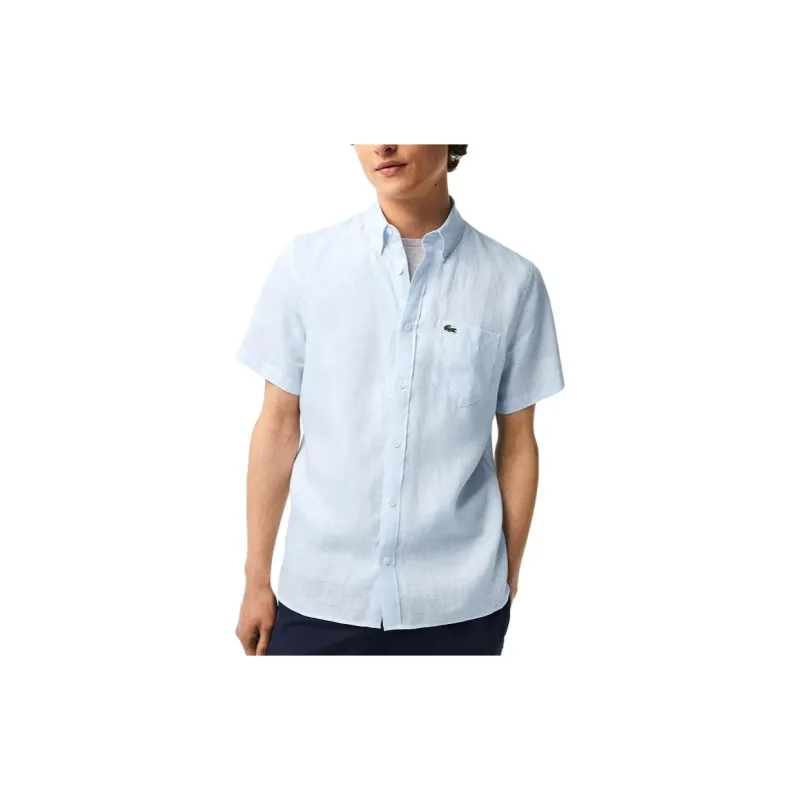 LACOSTE Logo embroidered Shortsleeved Shirt-1