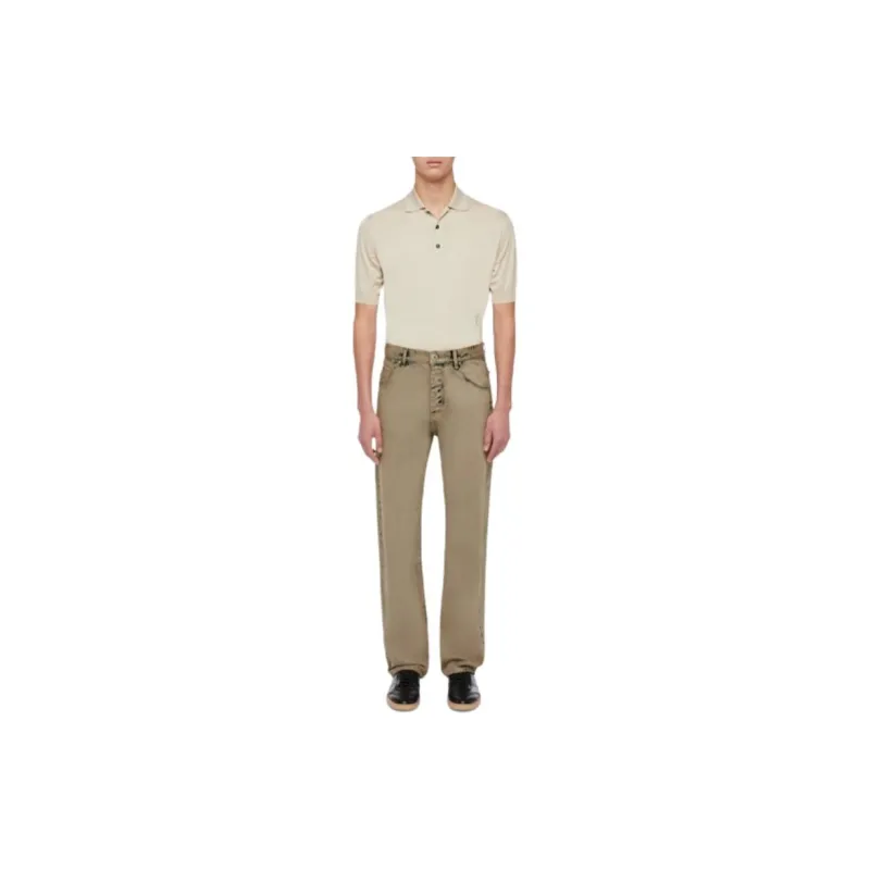 Ferragamo Mid Rise Slim Fit Jeans-1