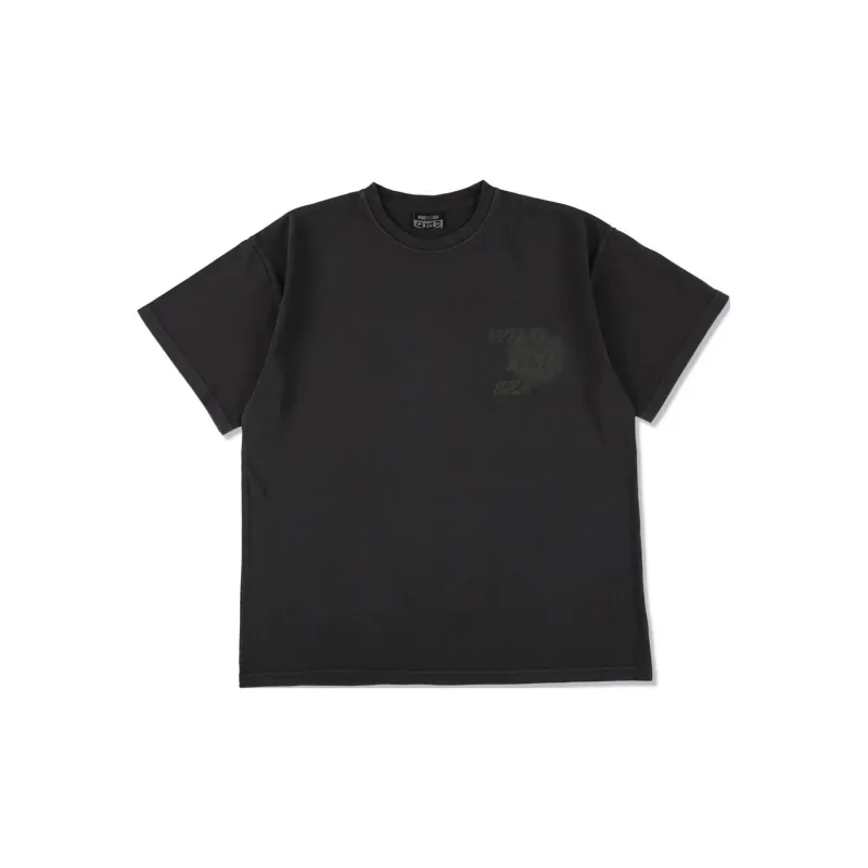 WIND AND SEA VOLCOM Collaboration T-Shirts Unisex Black-1