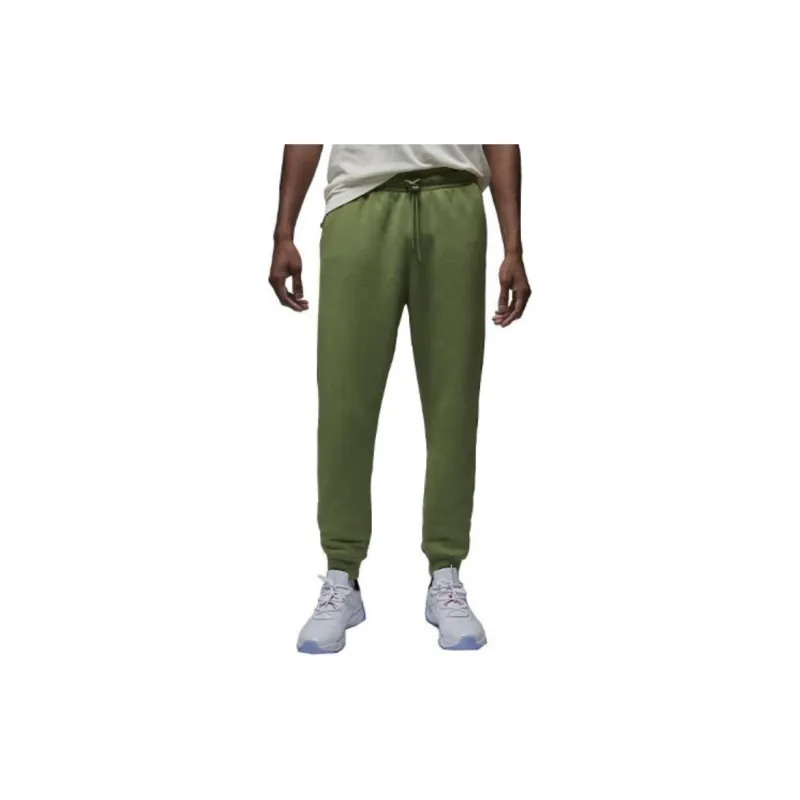 Jordan Essentials Knitted Sweatpants Men Light Olive-2