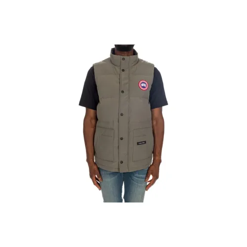 Canada Goose Vests Men Brown