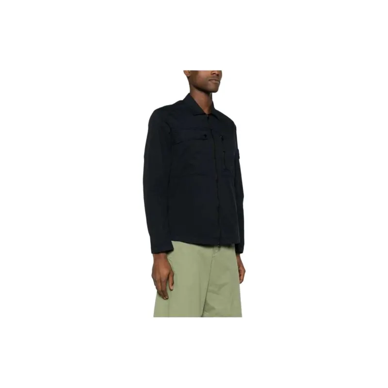 STONE ISLAND Compass badge Shirt Jacket-3