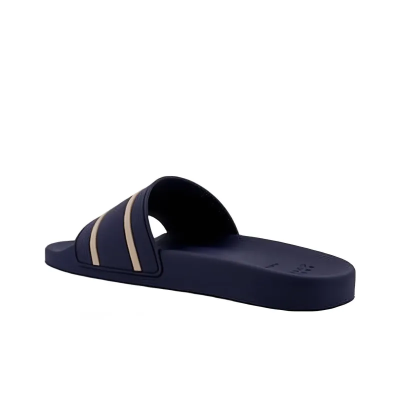 Brunello Cucinelli Logo embossed Slides-3
