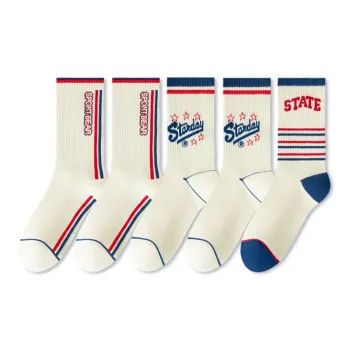 ROBINHOOD Mid-Calf Socks Women's 5 Pack