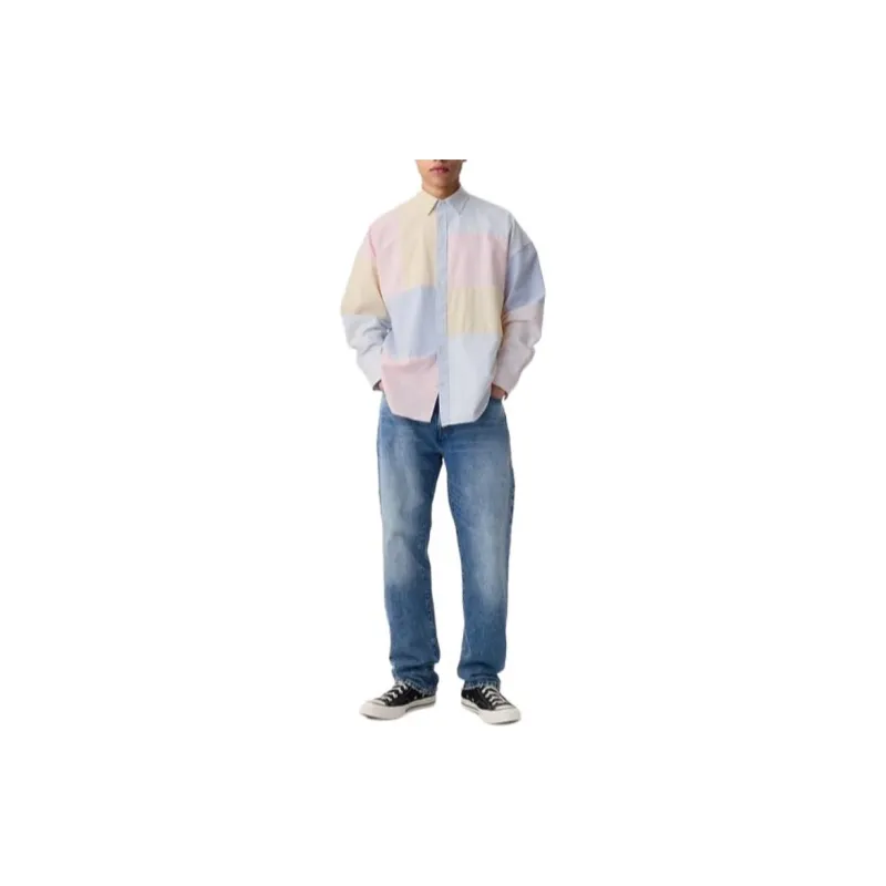 PALACE X GAP Drop Shoulder Oxford Shirt-3