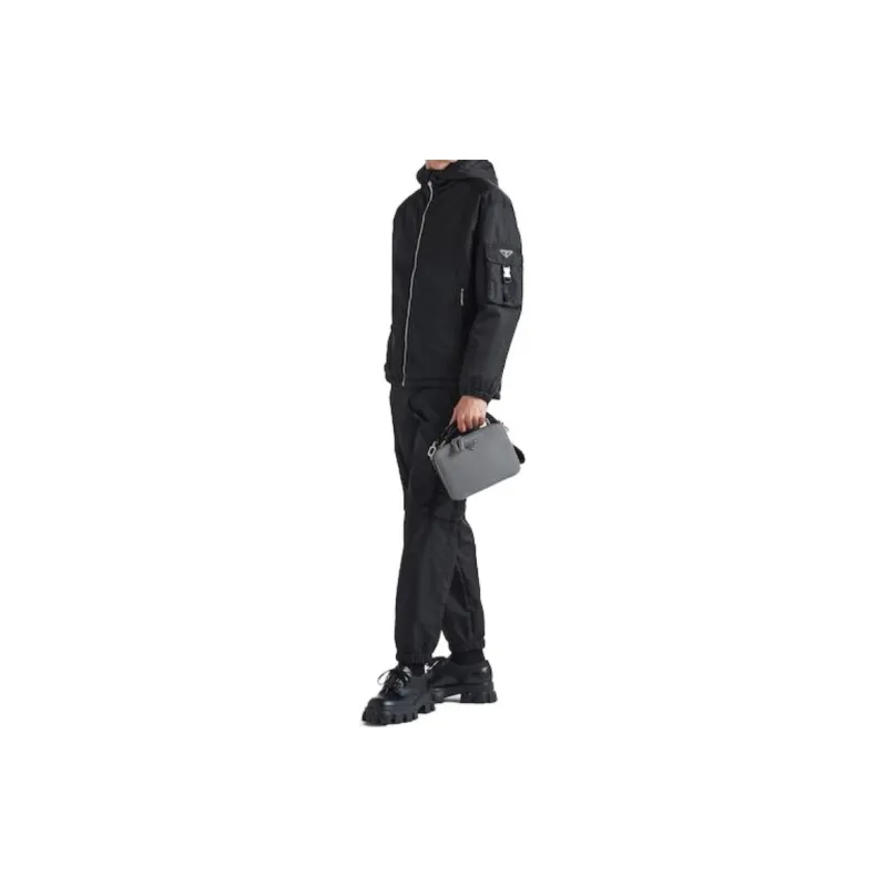 PRADA Re Nylon Cargo Pants-4