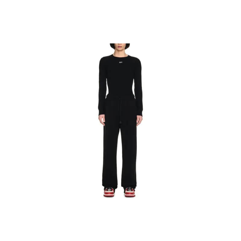 OFF WHITE FW24 Sweater Slim Fit Men's Black-1