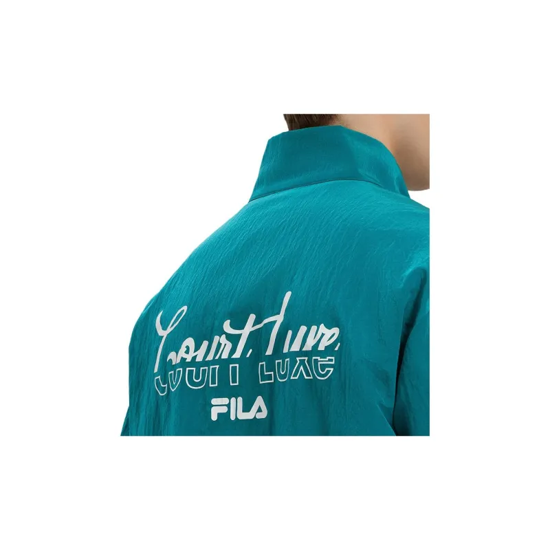 FILA Jackets Men Resilient Aqua Green-5