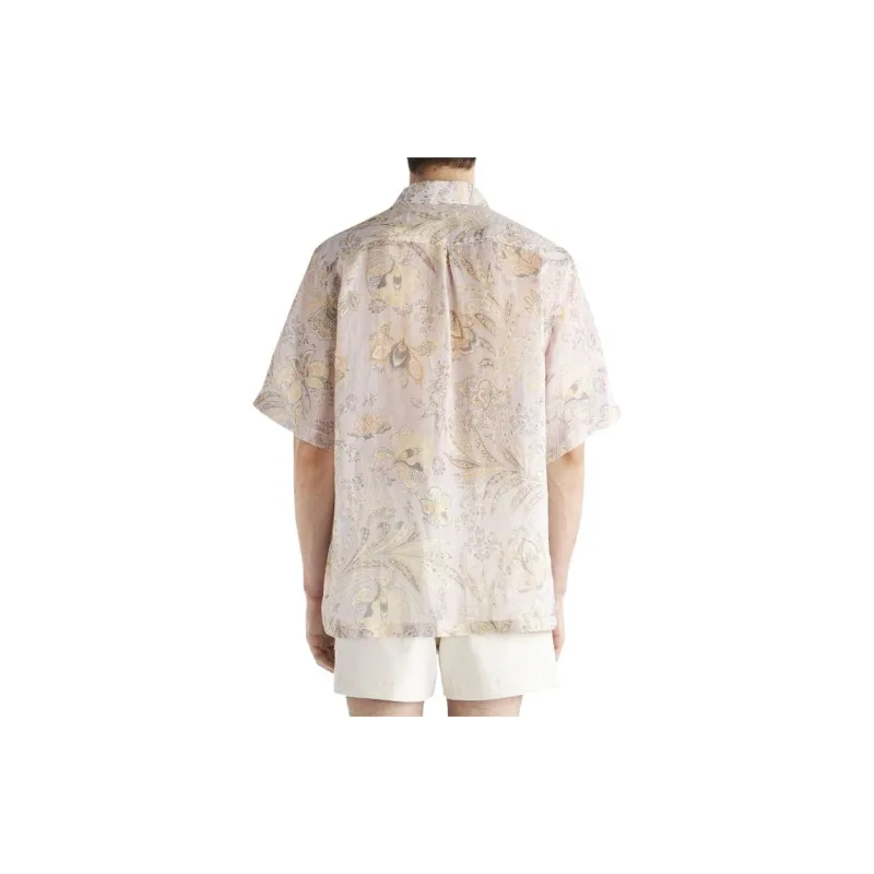 ETRO Paisley Bandana Printed Short Sleeved Shirt-2