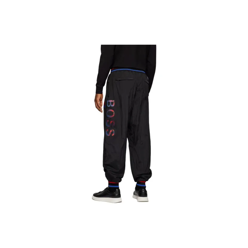HUGO BOSS Knitted Sports Pants Men's Black-2