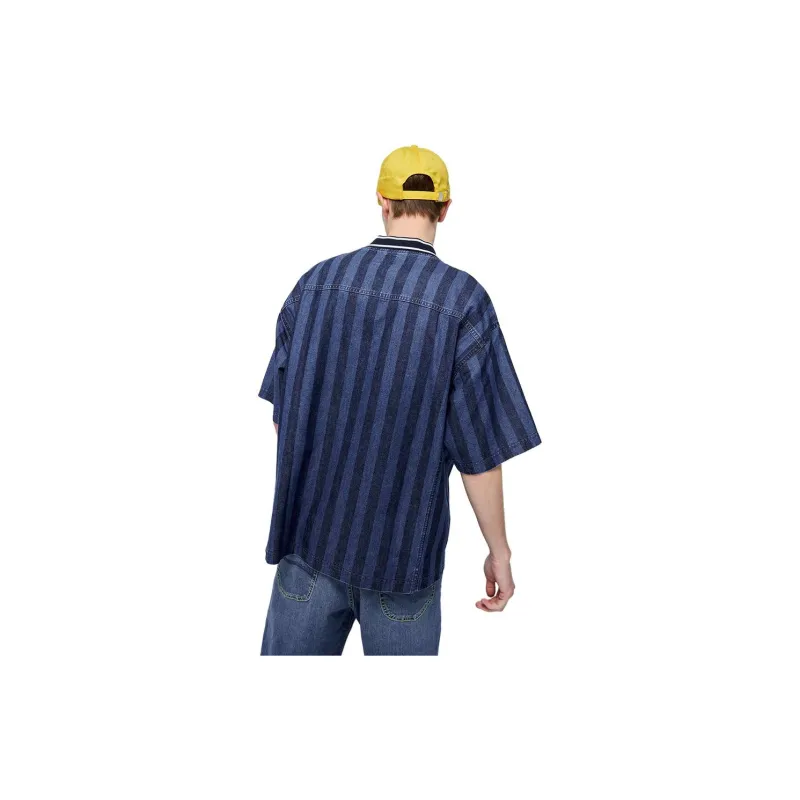 Lee T Shirts Men Medium Blue-3