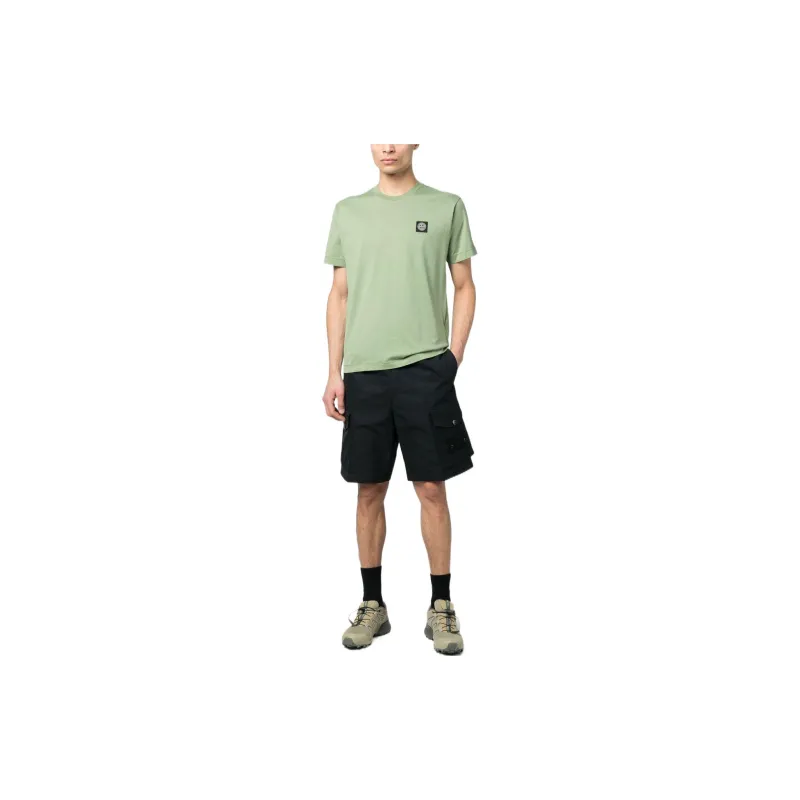 STONE ISLAND Knee length Cargo Shorts-2