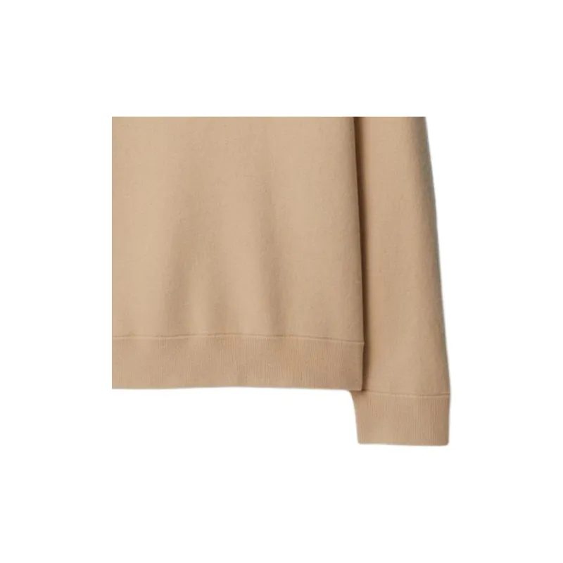 Burberry Sweatshirt Men's Soft Yellow Brown-6