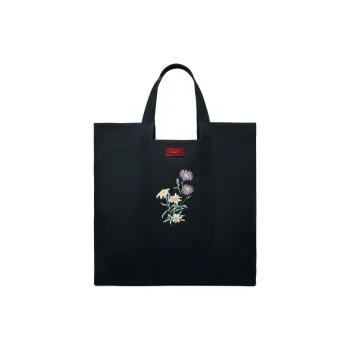 BALLY Cotton Canvas Tote Bag Shopping Bag Handbag Shoulder Bag Men's Marine Blue