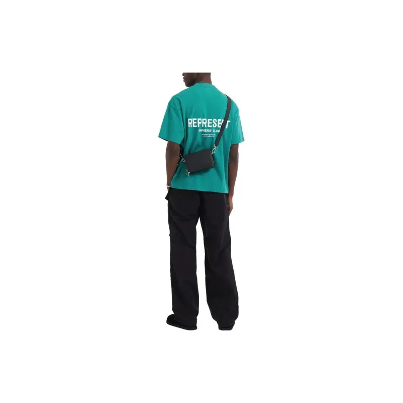REPRESENT T Shirts Men Green-3
