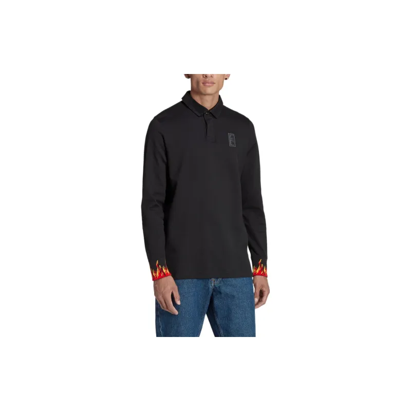 Adidas Polo Shirts Men Black-1