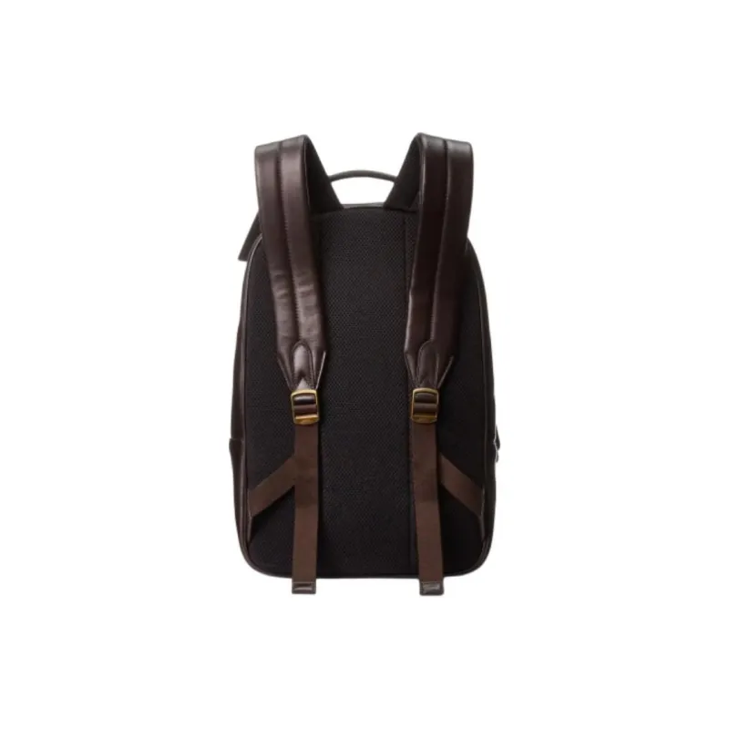Polo Ralph Lauren Cow Leather Backpack Regular Men's Dark Brown-2