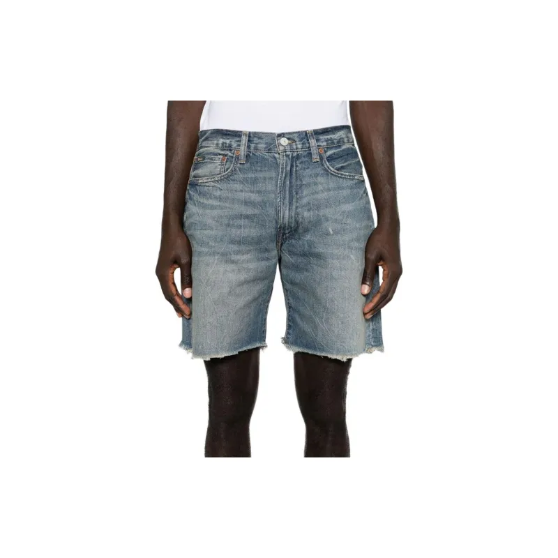 Polo Ralph Lauren Distressed Denim Shorts-2