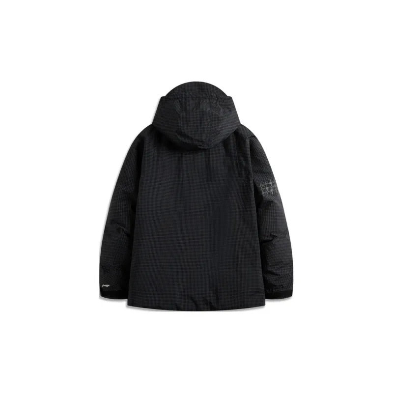 LiNing CF Tracing Dragon Armor Collection Outdoor Collection Windbreaker Jacket Unisex Black-1